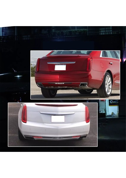 Sol Sağ Tampon Reflektörü Yansıtıcı Işık Kuyruk Sis Lens Montajı Cadillac Xts 2013-2017 Yedek Parçalar (Yurt Dışından)