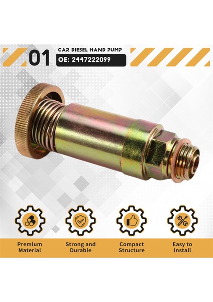 Yeni Dizel El Pompası Hazırlama Yakıt Pompası El Astar Pompası 2447222000 2447222099 Volvo Mercedes-Benz Için (Yurt Dışından) fırsatları
