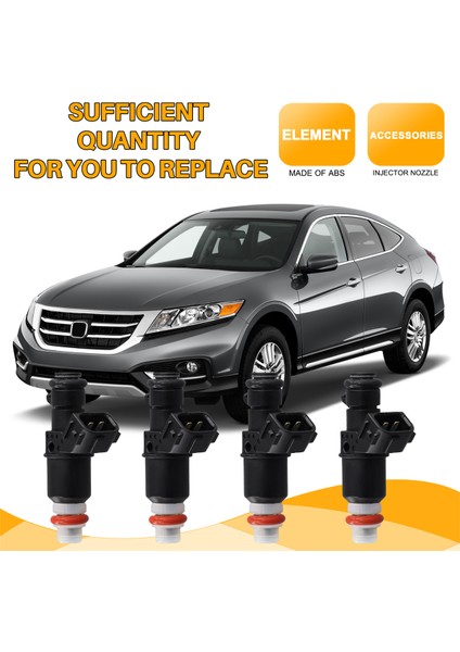 4pcs 16450-R2E-L01 Honda 12-15 Civic 16-20 Hr-V 1.8l Için Yeni Yakıt Enjektör Nozul (Yurt Dışından) fırsatları