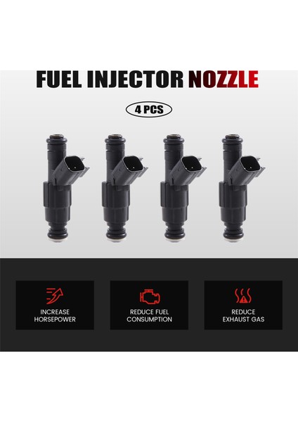 Ford Focus Fiesta Mazda Volvo Için 4 Yakıt Enjektörü 0280156154 Seti (Yurt Dışından) indirimleri