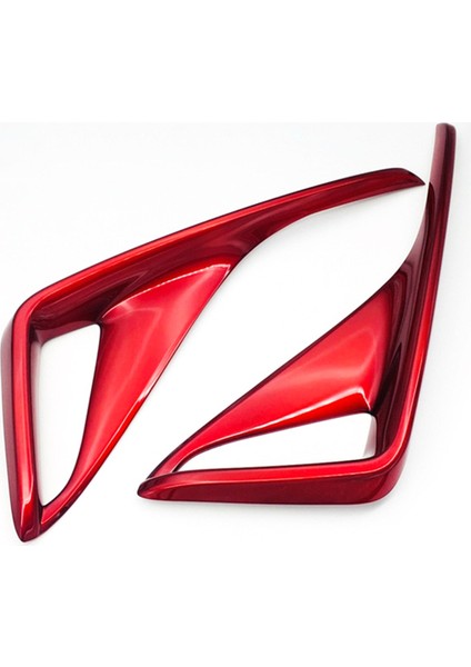 2pcs Kırmızı Araba Arka Sis Far Trim Tail Lamba Çerçeve Toyota Chr C-Hr 2017 2018 2019 2020 2021 (Yurt Dışından) fiyatları