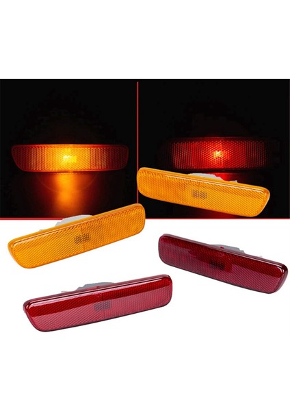 4x Araç Ön Arka Yan Işaretçi Sinyal Işık Köşe Lamba Lexus RX300 IS300 Için Uyum (Yurt Dışından) fiyatları