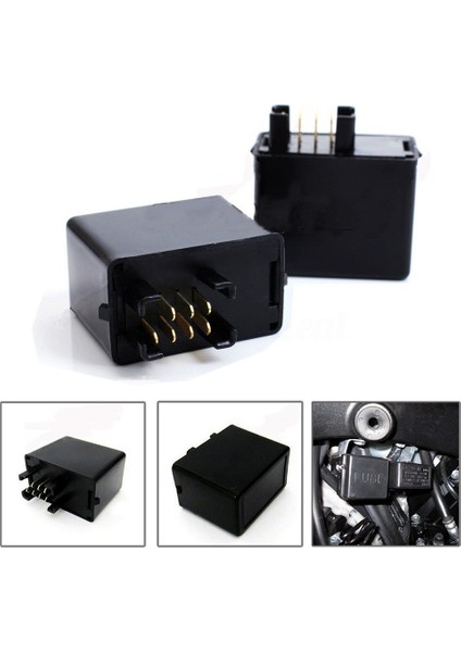Suzuki Gsxr 650 750 1000 Bandit Için 7 Pin LED Gösterge Flaşör Rölesi (Yurt Dışından) fırsatları