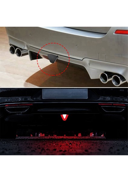 F1 Trapez Stil LED Kuyruk Frenli Işık Pilot Işık Durdur Güvenlik Işığı Uyarı Ters Sinyal Lambası Araba Kamyonu Traktör RV (Yurt Dışından) modelleri