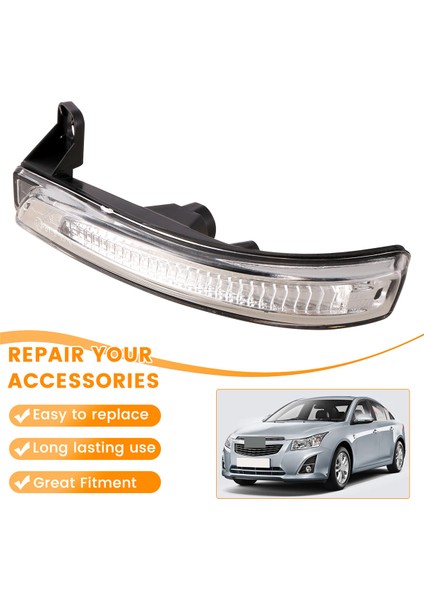 Chevrolet Cruze için J300 2009 - 2015 Araba LED BÖLÜMÜ YANILILMASI IŞIK SINIR Sinyal Işığı 94537660 Sol (Yurt Dışından) fırsatları