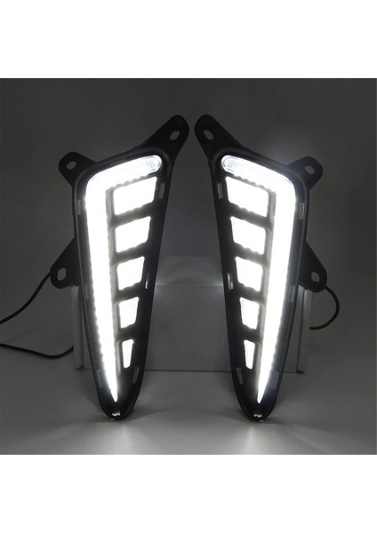 Toyota C-Hr Chr Için LED Drl Sürüş Sis Lambası 2016-2021 Ön Gündüz Çalışma Işığı ile Dinamik Sıralı Dönüş Sinyali (Yurt Dışından) modelleri