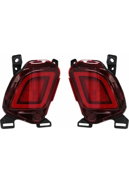 Toyota Highlander için 2015-2018 Arka Tampon Reflektör Işıkları LED sis lambası fren lambası dönüş sinyali (Yurt Dışından)