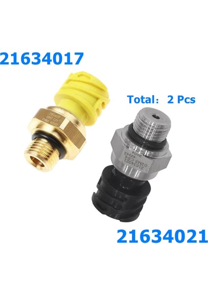 2pcs 21634021 &amp; 21634017 Volvo Kamyonu Için Yağ Basınç Sensörü D12 D13 FH12 FM12 FH16 (Yurt Dışından) fırsatları