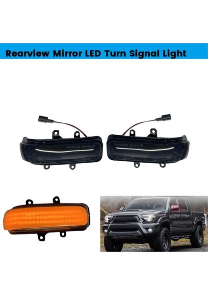 1paır Arar Deplıve Mırror Toyota Rav4 Için LED Turn Sinyal Işığı 4runner Noah Voxy Tacoma Highlander Alphard 2008-2013 A (Yurt Dışından) fiyatları