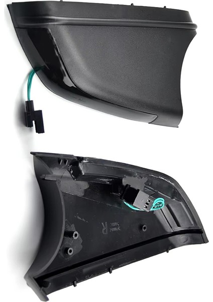 LED Yan Kanat Aynaları Dinamik Dönüş Sinyal Işığı Göstergesi Volkswagen Polo Mk4 9n3 Fl Vento Skoda Octav (Yurt Dışından) modelleri