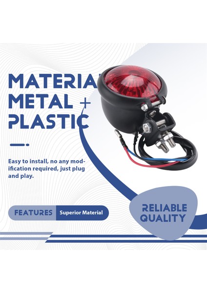 5pcs/set motosiklet dönüş sinyalleri arka kuyruk lambaları fren durma lambası için cafe racer bobber helikopter (Yurt Dışından) fırsatları