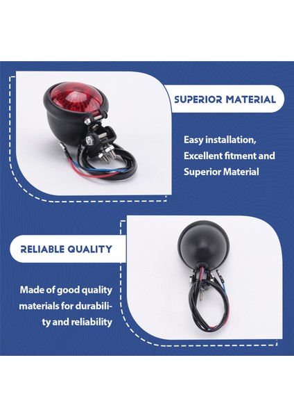 5pcs/set motosiklet dönüş sinyalleri arka kuyruk lambaları fren durma lambası için cafe racer bobber helikopter (Yurt Dışından) indirimleri