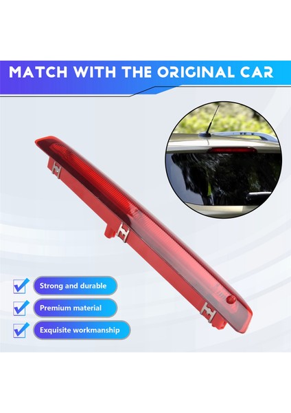 Araba Yüksek Mounta Arka Üçüncü Fren Işığı Durdurma Sinyali Lamba Ford Escape/kuga 2013 2014 2015 2016 Için Kırmızı Lamba (Yurt Dışından) indirimleri