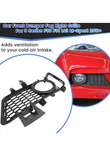 Araba Ön Tampon Sis For Bmw For 3 Serisi F30 F31 Lcı M-Sport 2011+ (Yurt Dışından) indirimleri