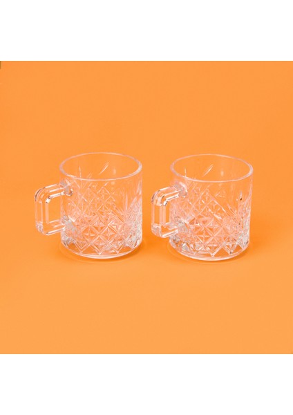 2'li Timeless 55452 Kulplu Çay ve Nescafe Fincanı Kupası fırsatları