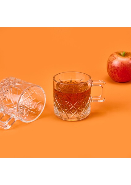 2'li Timeless 55452 Kulplu Çay ve Nescafe Fincanı Kupası