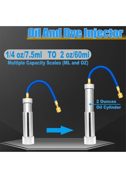 Ac Yağı Boya Enjektör Geri Akışı R134A ve R1234YF Düşük Yan Hızlı Bağlayıcı ile Kiti Önleyin, R410A Mini Split Adaptör (Yurt Dışından) fiyatları