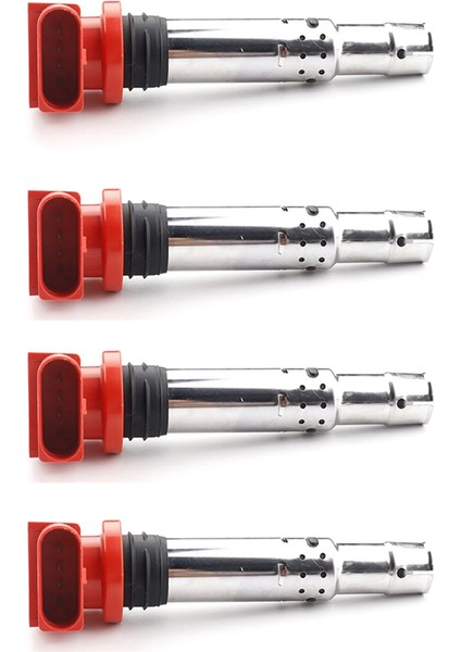 4pcs Ateşleme Bobini 036905715G Vw Polo Tiguan Golf cc Eos Passat Ocsat Ocsat Caddy Fabia Jetta Bora Beetle Sharan A3 (Yurt Dışından)