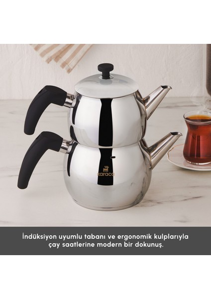 Alim Indüksiyon Tabanlı Midi Boy Çaydanlık indirimleri