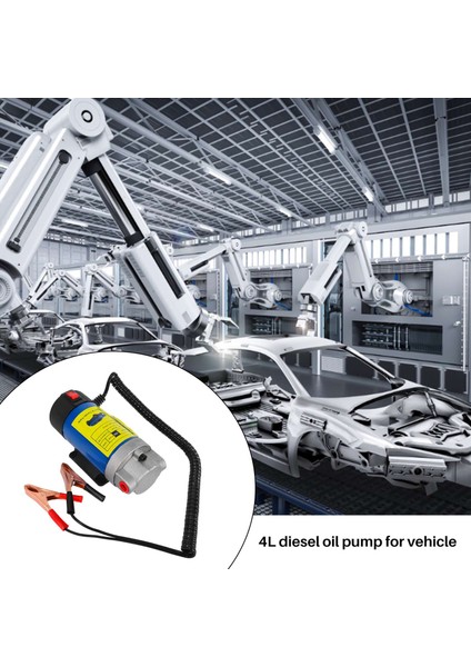 12V Elektrik Süpürme Emme Transfer Değişikliği Pompa Motor Yağı Extractor Pompası 100W 4l Araba Için (Yurt Dışından) fiyatları