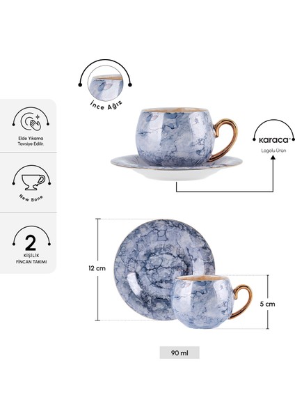 Gloss 2 Kişilik Kahve Fincanı Takımı fiyatları