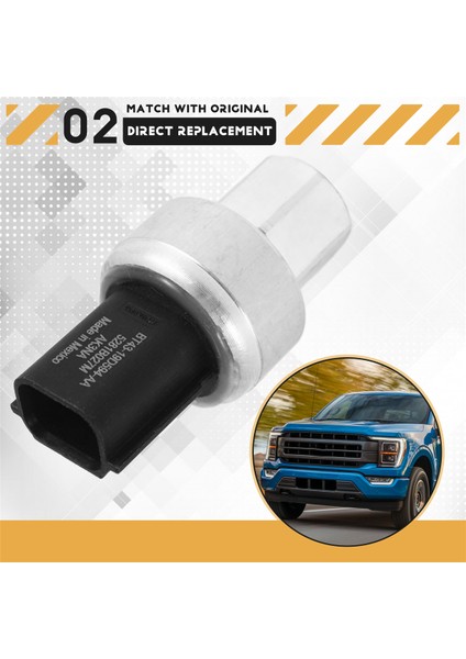 BT4319D594AA A/c Basınç Anahtarı Sensörü Ford F-150 F150 2009-2014 BT43-19D594-AA (Yurt Dışından) indirimleri