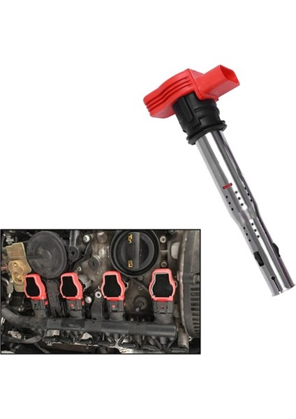 Ateşleme Bobini 06E905115G 06E 905 115G Audi A4L A5 A6L A7 Q3 Q5 R8 Volkswagen Jetta Golf Passat Tiguan cc 07K905715G (Yurt Dışından) modelleri