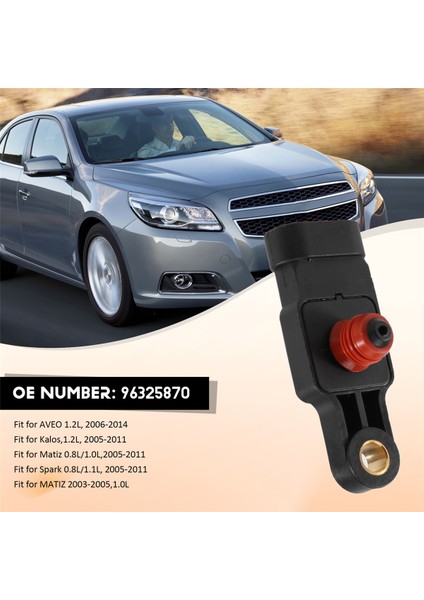 Chevrolet Aveo Kalos Matiz Spark Nubira Lacetti Daewoo Tico Için Manifold Mutlak Basınç Harita Sensörü 0.8 1.0 1.2 1.4 96325870 (Yurt Dışından) indirimleri