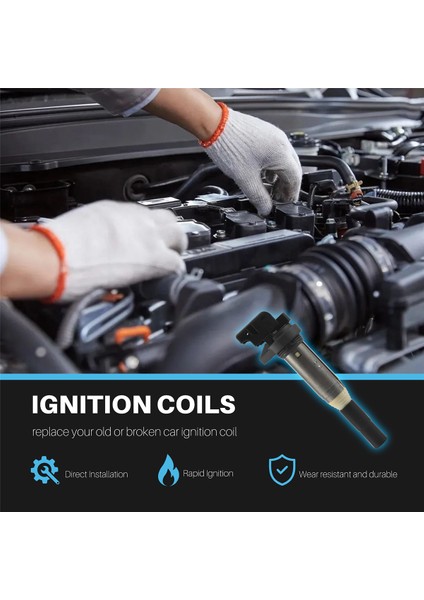 Delphi Sürüm Bobini ile Bmw Modelleri 1 Pc Ateşleme Bobini Parça Numarası 121386153 12137594596 (Yurt Dışından) fırsatları