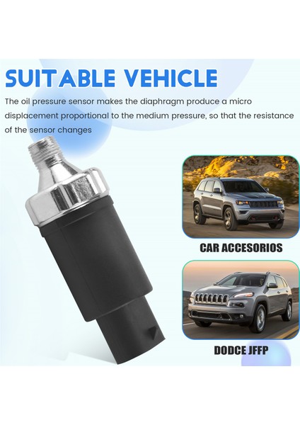 Dodge Viper Jeep Comanche Wrangler Cherokee Için Yağ Basınç Göstergesi Gönderen Anahtarı (Yurt Dışından) indirimleri