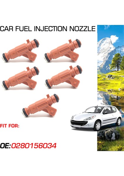 5pcs Citroen C2 C3 Xsara Berlingo Peugeot 206 307 1007 Ortak 1.6 16V 2000-2014 0280156034 (Yurt Dışından) indirimleri