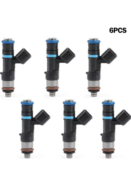 6 Adet Ford Explorer Mazda Mercury Land Rover Için Yakıt Enjektör Nozul 4.0l 2005-2010 0280158055 Enjektör 5L2Z-9F593-CB (Yurt Dışından) fiyatları