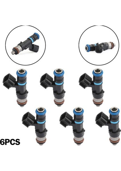 6 Adet Ford Explorer Mazda Mercury Land Rover Için Yakıt Enjektör Nozul 4.0l 2005-2010 0280158055 Enjektör 5L2Z-9F593-CB (Yurt Dışından) modelleri