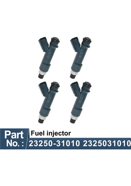 4pcs 23209-39015 23250-31010 Toyota Tundra Için Yakıt Enjektörleri 4runner Fj Cruiser Tacoma 4.0l V6 (Yurt Dışından) modelleri
