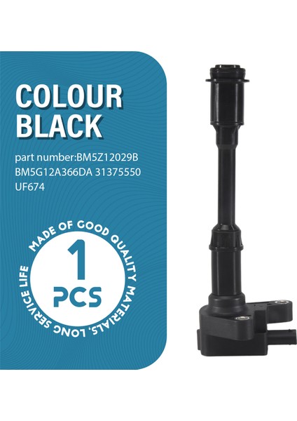 Yeni Yüksek Kaliteli Araba Ateşleme Bobini BM5Z12029B BM5G12A366DA 31375550 UF674 Ford Kuga Fiesta Volvo S60 S80 Otomobil Parçaları (Yurt Dışından) fırsatları