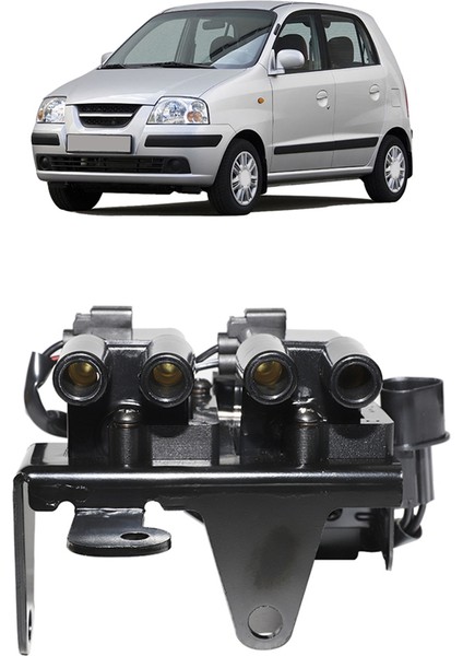 Hyundai Atos (Mx) Için Araba Ateşleme Bobini 1.0 Prime (Mx) 1.0 1999- 2730102600 2730102630 2730102800 2731002620 2731002630 (Yurt Dışından) modelleri