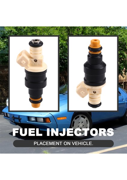 4 Yakıt Enjektörleri 0280150701 Için Porsche Için 928 1985 1986 S Coupe 2-Door 5.0l V8 (Yurt Dışından) fırsatları