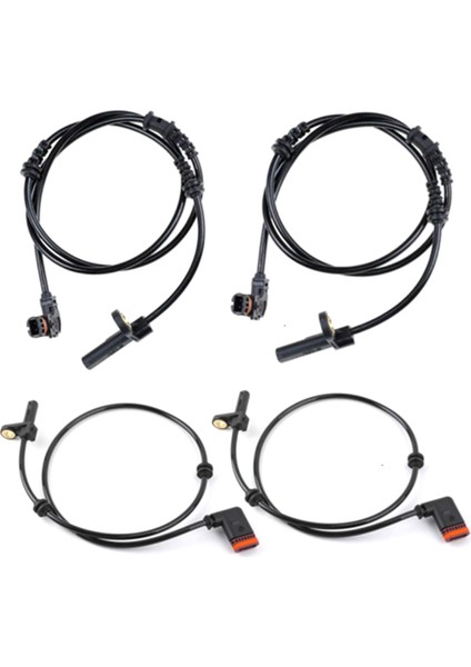 A2219057100 A2219050201 4pcs Abs Tekerlek Hız Hız Sensörü Mercedes-Benz S-Serisi W221 A2219055700 A2219057600 A2219057300 (Yurt Dışından)