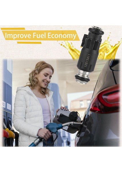 12613411 Chevy Tahoe Silverado Için Yakıt Enjektörleri Gmc Yukon Xl Sierra Canyon Için Express 12587269 FJ1061 83211214, 8pcs (Yurt Dışından) fırsatları