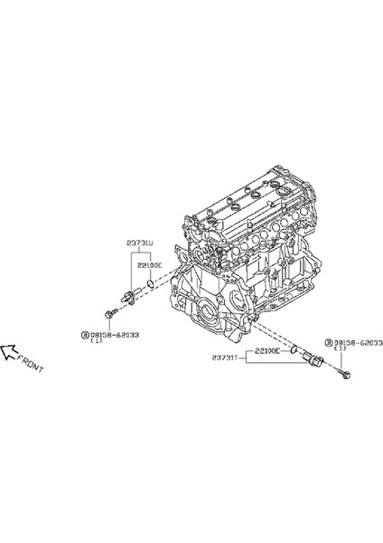 23731AL60C Araba Krank Mili Nissan Altima Maxıa Murano Infınıtı FX35 I35 M35 2022-2008 237318J106 (Yurt Dışından) fiyatları