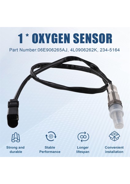 Audi A5 A6 A7 Quattro 12-15 Için Yukarı Akış O2 Oksijen Sensörü Q7 S4 S5 4L0906262K (Yurt Dışından) indirimleri