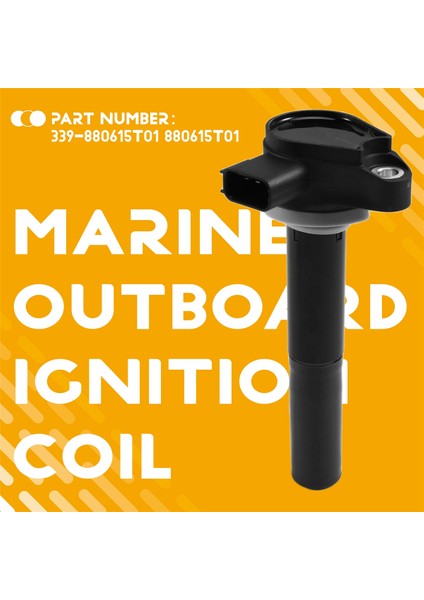 1 Pcs Merkür Mariner Verado Için Deniz Outtansı Ateşleme Bobini 4-Ince 225 250 275 300 350HP 339-880615T01 880615T01 (Yurt Dışından) fırsatları