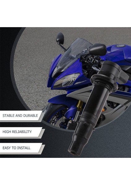 Ateşleme Bobini 5VY-82310-00 Yamaha Yamaha Yzf-R6 YZF-R6S Yzf-R1 Fz1 Vmax 1700 Fzs1 Motosiklet Aksesuarları 4 Paket (Yurt Dışından) modelleri