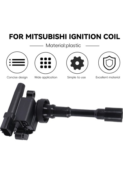 Mitsubishi Için Ateşleme Bobini 4G18 Yüksek Basınçlı Paket Igitor MD361710 MD362903 099700-048 (Yurt Dışından) fırsatları