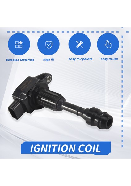 Tiida Sunny Almera Bluebird 1.5l Micra K12 Için Nissan HR15DE Için Ateşleme Bobini 22448-AX001 (Yurt Dışından) indirimleri