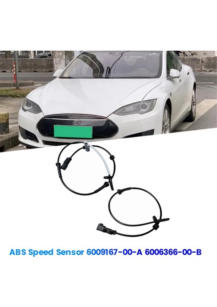 1set Ön Arka Tekerlek Hız Sensörü 6009167-00-A 6006366-00-B Tesla Model S Için 2012-2016 Abs Sensörü 600916700A 600636600 (Yurt Dışından) fırsatları