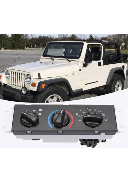 55037473AB Hvac A/c Isıtıcı Kontrol Paneli Anahtarı Jeep Wrangler Tj 1999-2004 Blower Motor Anahtarı (Yurt Dışından) modelleri
