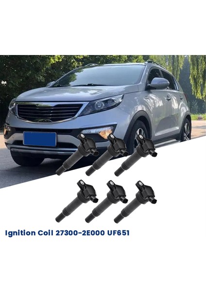 6pcs Araba Ateşleme Bobini 27300-2E000 UF651 Hyundai Elantra Kia Soul Forte 1.8l 2.0l 2011-2016 273002E000 5C1861 (Yurt Dışından) fırsatları