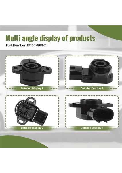 Suzuki Alto Hustle Cervo Jimny 1342086G01 Için Araba Gaz Kelebeği Konum Sensörü Tps (Yurt Dışından) indirimleri