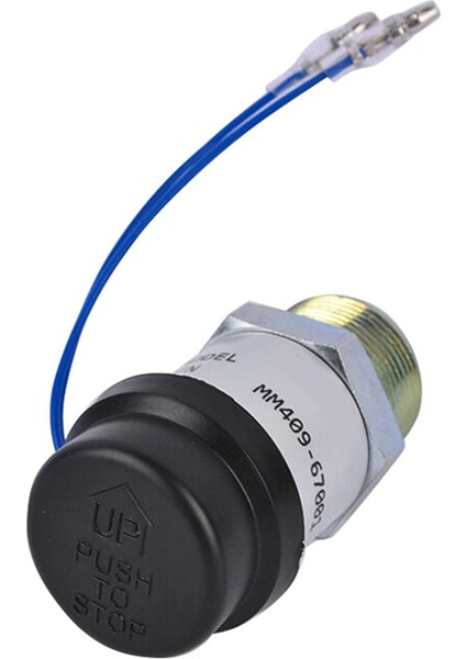 12V Stop Solenoid Valf 7413147,195-8411,30L87-00060,30A87-00060, Mitsubishi S3L S3L2-E2 S4L S4L2 Için MM409-67001 (Yurt Dışından) indirimleri